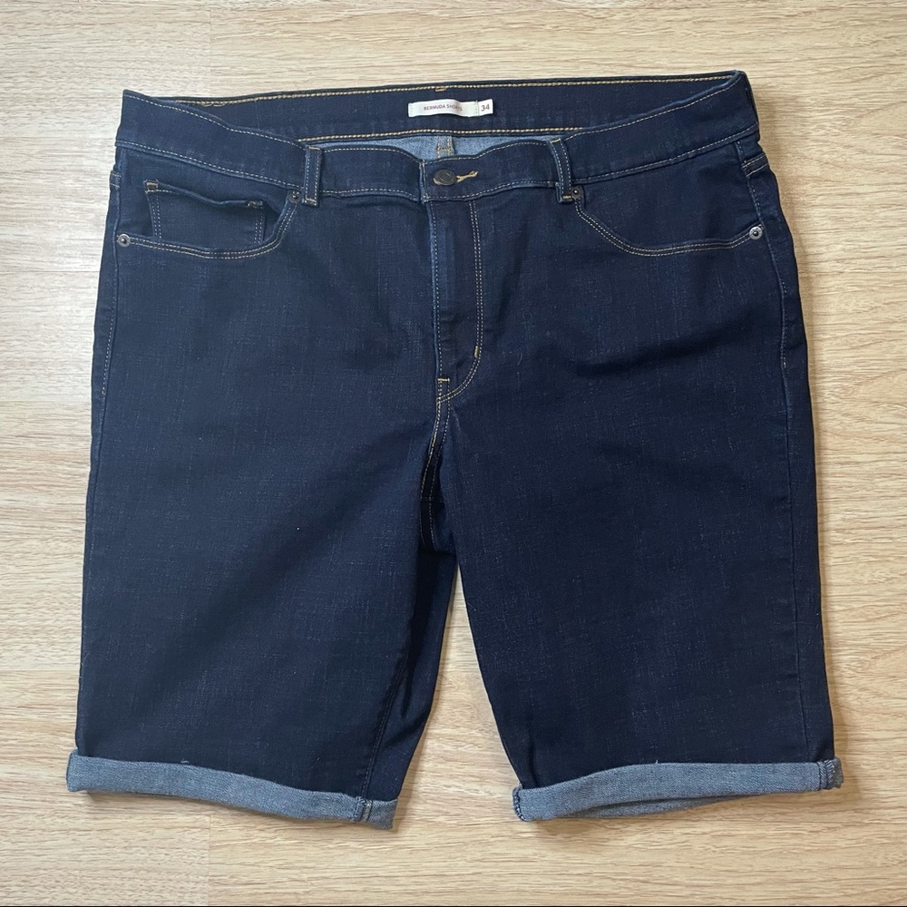 Levi Bermuda Shirts - Dark Wash